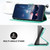For Samsung Galaxy A34 Rhombic Texture Leather Phone Case with Lanyard(Green)