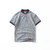 Boys Short Sleeve T-shirt Polo Shirt (Color:Grey Size:120cm)