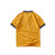 Boys Short Sleeve T-shirt Polo Shirt (Color:Grey Size:120cm)