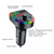 F21 PD + USB Car Charger Bluetooth Car Adapter Handsfree Call FM Transmitter MP3 Music Player