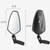 2pcs WEST BIKING Bicycle Rearview Mirror Adjustable Mirror Mountain Bike Foldable Rearview Mirror(Short) 2pcs WEST BIKING Bicycle Rearview Mirror Adjustable Mirror Mountain Bike Foldable Rearview Mirror(Short)