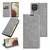 For Samsung Galaxy F12 / M12 Retro-skin Business Magnetic Suction Leather Case with Holder & Card Slots & Wallet(Grey)