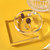 2 PCS Square 8x8x1.5cm Transparent Acrylic Geometric Photo Props Photography Background Plate Ornaments