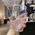 For iPhone 11 Starry Gradient Glitter Powder TPU Phone Case(Transparent)