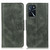 For OPPO A16 Mirren Crazy Horse Texture Horizontal Flip Leather Case with Holder & Card Slots & Wallet(Dark Green)