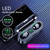 F9 TWS V5.0 Touch Control Binaural Wireless Bluetooth Headset with Charging Case and Digital Display