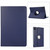 For Realme Pad Mini 360 Degree Rotation Litchi Texture Tablet Leather Case(Dark Blue)