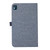 For Nokia T10 Fabric PU + TPU Flip Tablet Leather Case(Dark Blue)