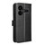 For Realme GT5 5G Diamond Texture Leather Phone Case(Black)