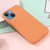 For iPhone 15 Plus Shockproof Silicone Magsafe Phone Case(Gold Orange)