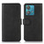 For Motorola Edge 40 Neo Cow Texture Leather Phone Case(Black)