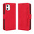 For UMIDIGI G2 / G1 / G1 Max Skin Feel Calf Texture Card Slots Leather Phone Case(Red)