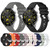 For Huawei Watch GT4 46mm 22mm Liquid Glossy Silver Buckle Silicone Watch Band(White)