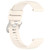 For Huawei Watch GT3 42mm 20mm Liquid Glossy Silver Buckle Silicone Watch Band(Starlight Color)