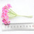 5 Branches DIY Hand-simulated Plum Mini Flocking Cloth Lucky Flower(Red)