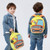 3D Cartoon Trucks Cars Plush Kids Backpack Children School Bags(Excavator)