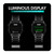 SKMEI 1650 Steel Strap Version LED Digital Display Electronic Watch with Touch Luminous Button(Rose Gold)