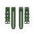 For Garmin Fenix 6 22mm Smart Watch Quick Release Silicon Watch Band(Army Green)