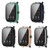 For Amazfit GTS 2 mini PC + Tempered Glass Watch Protective Case(Black)