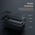 For Samsung Galaxy S22 Ultra 5G NILLKIN QIN Series Pro Sliding Camera Cover Design PC + TPU + PU Leather Phone Case(Cloth Texture Blue)