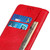 For OPPO A16 Magnetic Crazy Horse Texture Horizontal Flip Leather Case with Holder & Card Slots & Wallet(Red)