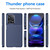 For Xiaomi Redmi Note 12 Pro 5G China Thunderbolt Shockproof TPU Protective Soft Phone Case(Blue)