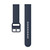 23mm Color Buckle Silicone Wrist Strap Watch Band for Fitbit Versa 2 / Versa / Versa Lite / Blaze, Size: L(Midnight Blue)