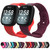 For Fitbit Versa 4 / Versa 3 / Sense 2 / Sense Silicone Watch Band, Size: L(Purple)