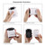 HAWEEL DIY 4 x 18650 Battery (Not Included) 10000mAh Power Bank Shell Box with 2 x USB Output & Display for iPhone, Galaxy, Sony, HTC, Google, Huawei, Xiaomi, Lenovo and other Smartphones(White)