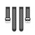23mm For Fitbit Blaze / Fitbit Versa 2 Universal Sport Silicone Watch Band(Black)