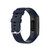 18mm Silver Color Buckle TPU Wrist Strap Watch Band for Fitbit Charge 4 / Charge 3 / Charge 3 SE, Size: L(Navy Blue)