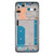 Middle Frame Bezel Plate for Nokia 7.2 / 6.2 / TA-1196 TA-1198 TA-1200 TA-1187 TA-1201 (Silver)
