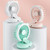 D11 Fill Light Clip Hanging Neck Fan Handheld Folding Mini USB Desktop Fan(White)
