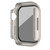 For Apple Watch 7 45mm Frosted PC + Anti-spy Tempered Film Integrated Watch Protective Case(Starlight Silver)