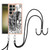 For Samsung Galaxy S23 Ultra 5G Electroplating Dual-side IMD Phone Case with Lanyard(Totem Elephant)