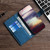 For vivo X27 Skin Feel Crocodile Texture Magnetic Clasp Horizontal Flip PU Leather Case with Holder & Card Slots & Wallet(Blue)