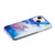 For iPhone 15 Plus IMD Shell Pattern TPU Phone Case(Sky Blue Purple Marble)