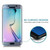 0.3mm 9H Surface Hardness 3D Curved Surface Full Screen Cover Explosion-proof Tempered Glass Film for Galaxy S6 edge(Transparent)