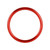 4 PCS / Set Air Conditioning Vent Metal Decorative Ring for Audi A1(Red)
