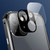 For iPhone 13 Pro Max Four-corner Shockproof Anti-peeping Magnetic Metal Frame Double-sided Tempered Glass Case (Black)