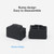 20 PCS Silicone Anti-Dust Plugs for RJ45 Port(Black)