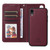 For iPhone XR BETOPNICE BN-005 2 in 1 Detachable Imitate Genuine Leather Phone Case(Wine Red)