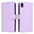 For iPhone XR BETOPNICE BN-005 2 in 1 Detachable Imitate Genuine Leather Phone Case(Light Purple)