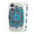 For OPPO A58 4G 3D Colored Horizontal Flip Leather Phone Case(Peacock Wreath)