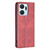 For Honor X7A Rhombus Texture Magnetic Leather Phone Case(Red)