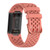 For Fitbit Charge 6 Solid Color Breathable Sports Silicone Watch Band(Pink)