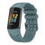 For Fitbit Charge 6 Solid Color Breathable Sports Silicone Watch Band(Blue)
