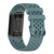For Fitbit Charge 6 Solid Color Breathable Sports Silicone Watch Band(Blue)