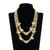HPS0008 Box Buckle Butterfly Hip Hop Cuban Necklace, Size: 7 Inches (White Gold)