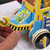 3 PCS 512 Children Wooden Assembled Car Engineering Vehicle Excavator Assembling Toy(Mining Vehicle)